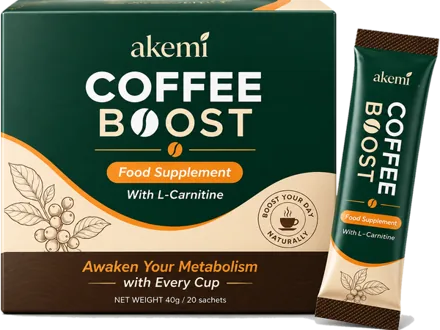 Akemi Coffee Boost – 1 Box mit 20 Beuteln